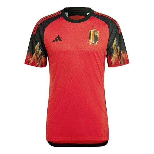adidas Belgium 2022/23 World Cup Home Authentic Jersey (HD9413) - Asia Sizing