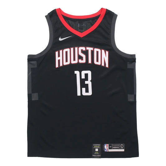 Nike NBA Rockets Statement Edition Swingman Jersey 'James Harden #13' Black 2017 (877206-010)