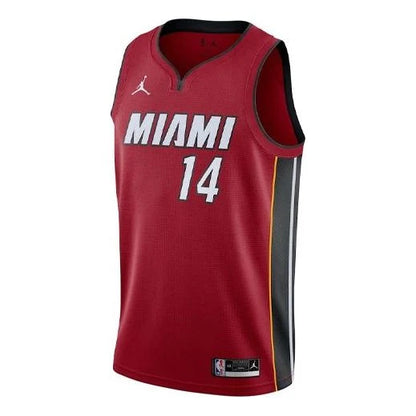 Jordan Brand NBA Miami Heat Statement Edition Swingman Jersey 'Tyler Herro #14' Dark Red 2020 (CV9483-608)