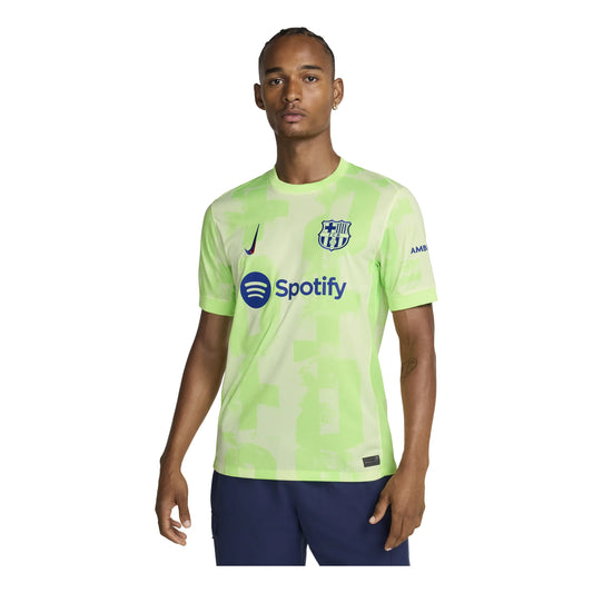 Nike FC Barcelona 2024/25 Stadium Third Jersey Barely Volt (FQ2022-702)