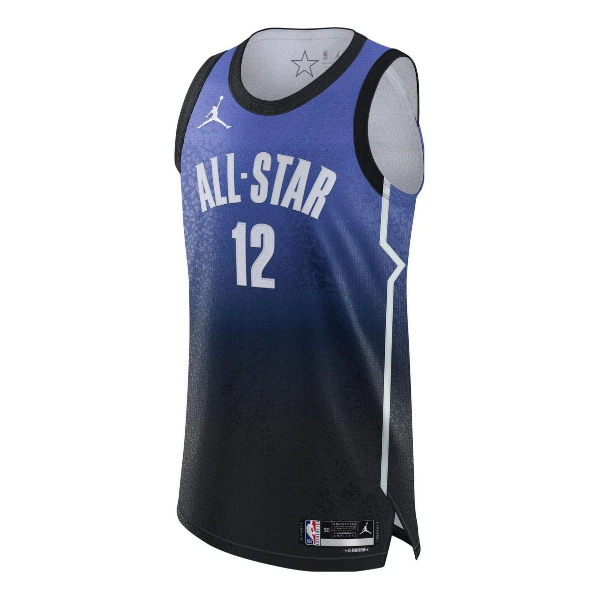 Jordan Brand NBA All-Star Jersey 'Ja Morant #12' Blue Salt Lake City 2023 (DX6336-503)