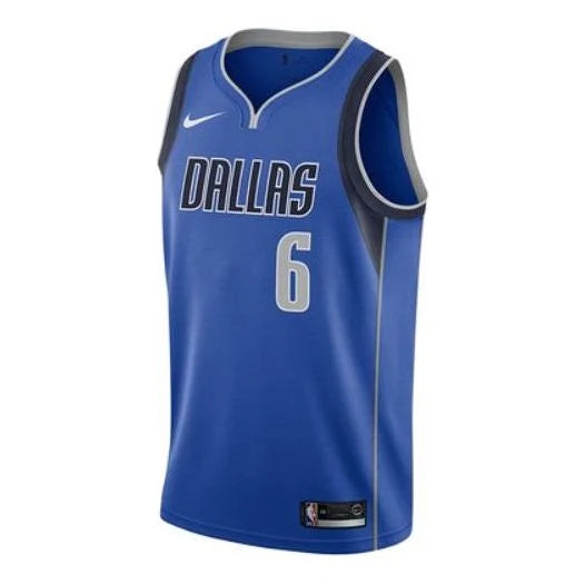 Nike NBA Dallas Mavericks Icon Edition Swingman Jersey 'Kristaps Porziņģis #6' Royal Blue (864469-491)