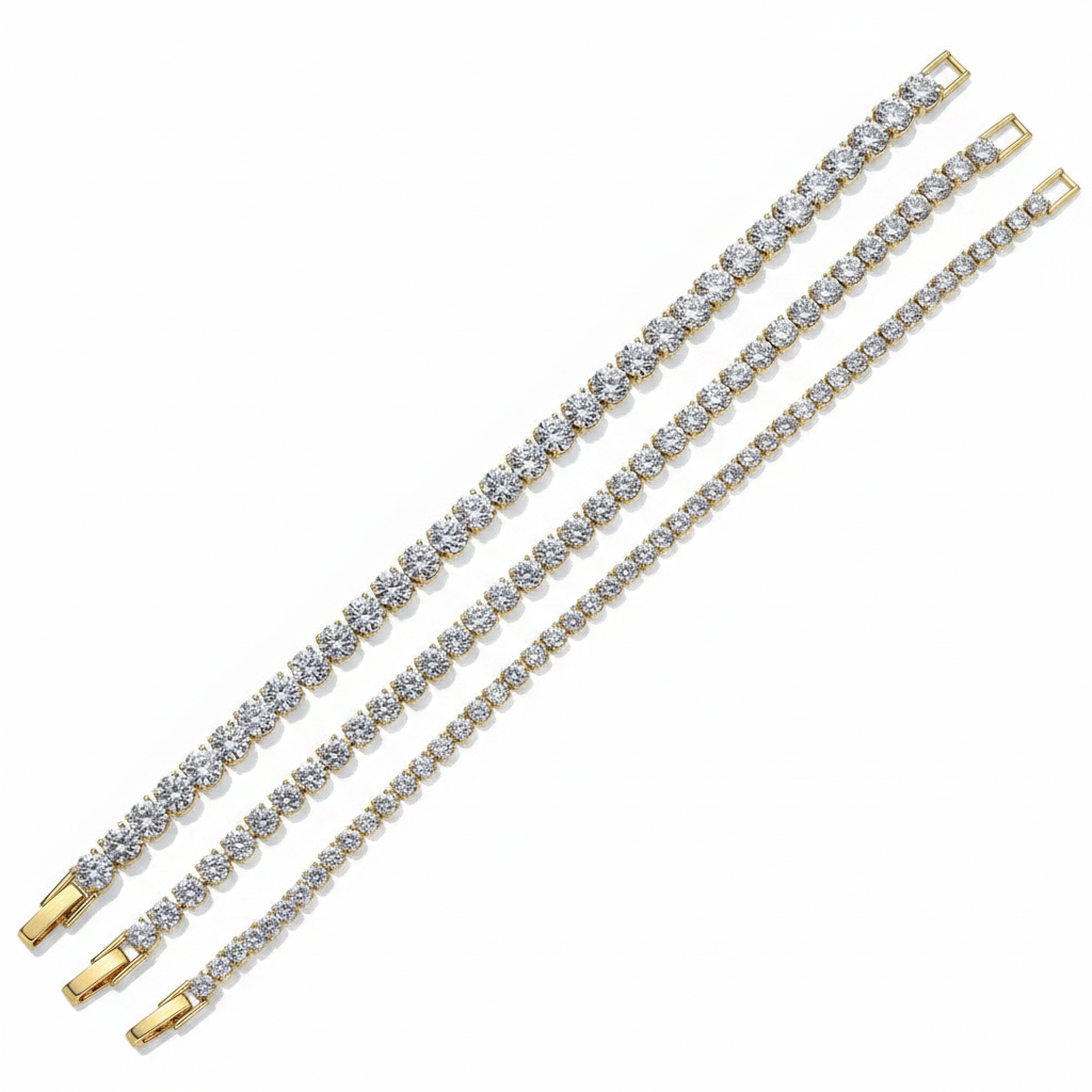 Tennis Bracelet Gold